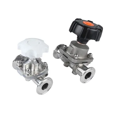 Característiques estructurals de la vàlvula de diafragma manual